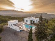 Kastellos bei Rethymno Kreta, Kastellos: Wunderschöne Villa mit herrlichem Meerblick zu verkaufen Haus kaufen